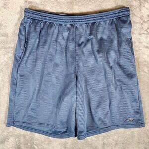 Champion C9 Shorts Men's Large 32X8‎ Blue Drawstring Basketball Royal
